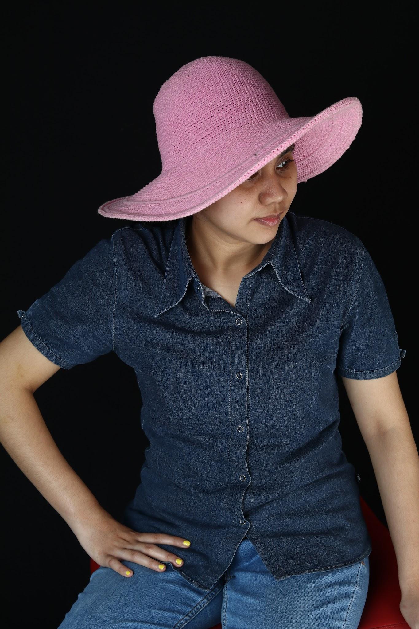 Topi Rajut Benang Cotton by nan