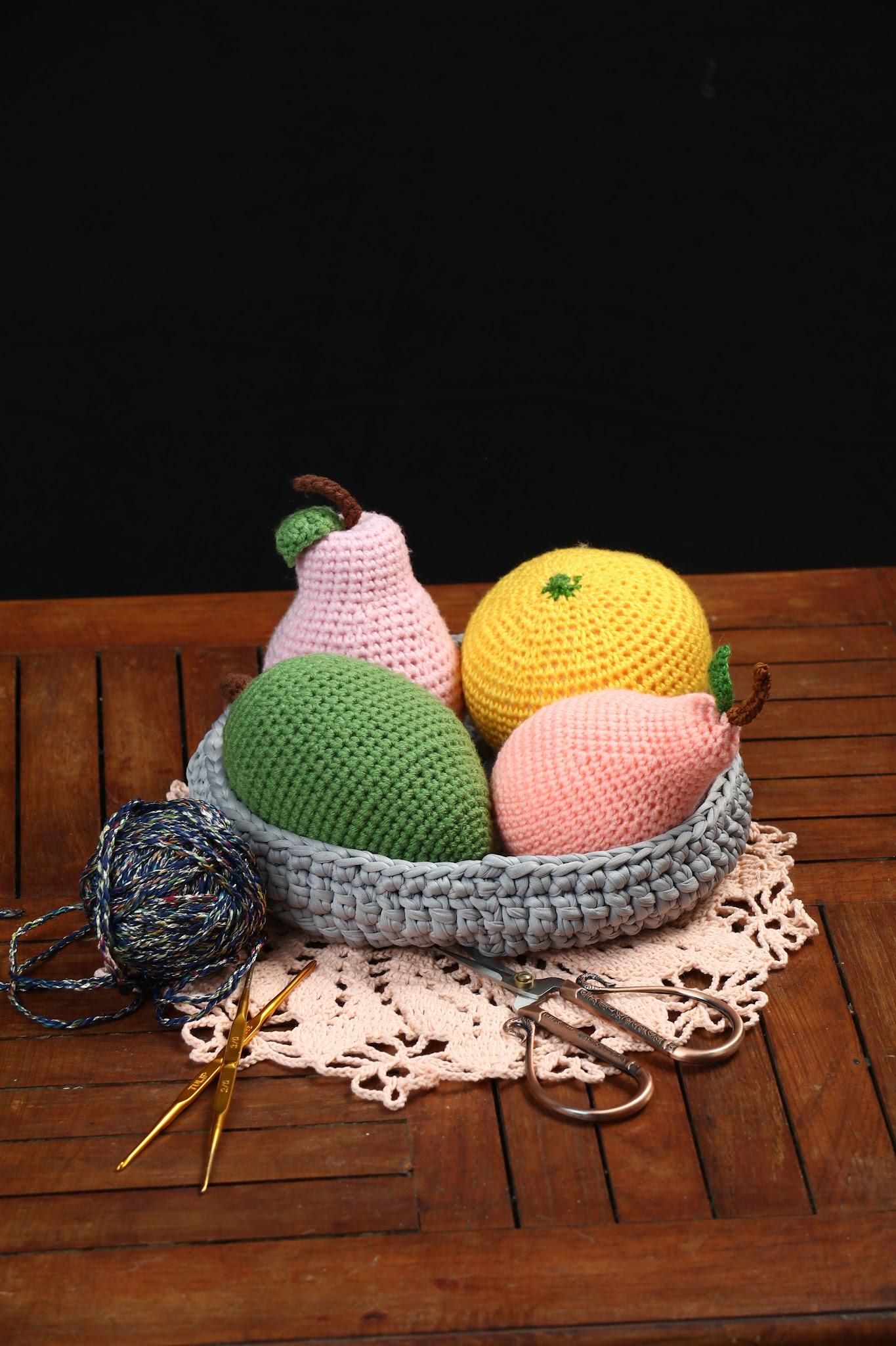Piring Buah Kecil Benang Kaos by nan