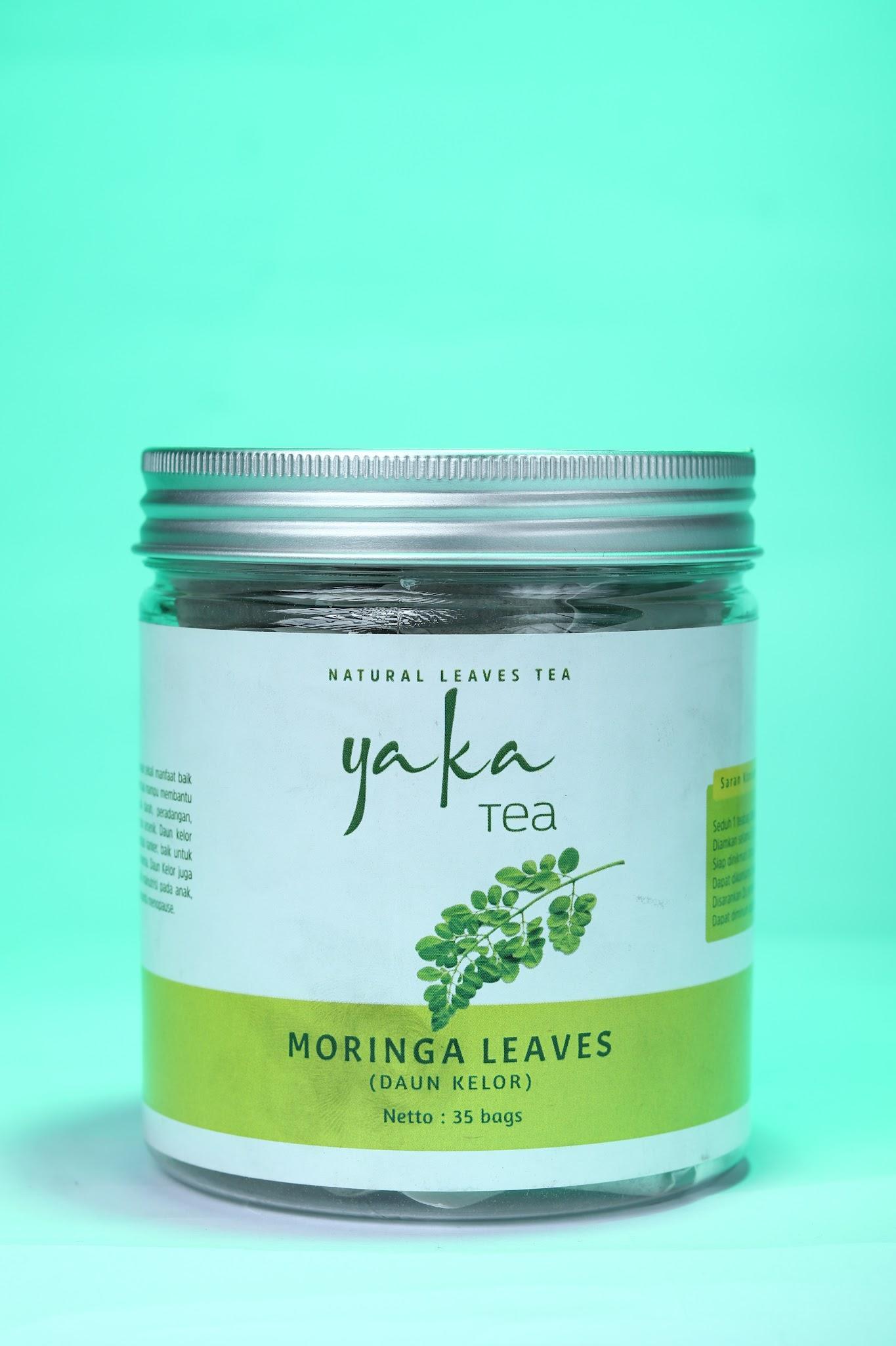 Yaka Moringa Leaves Tea Toples by nan