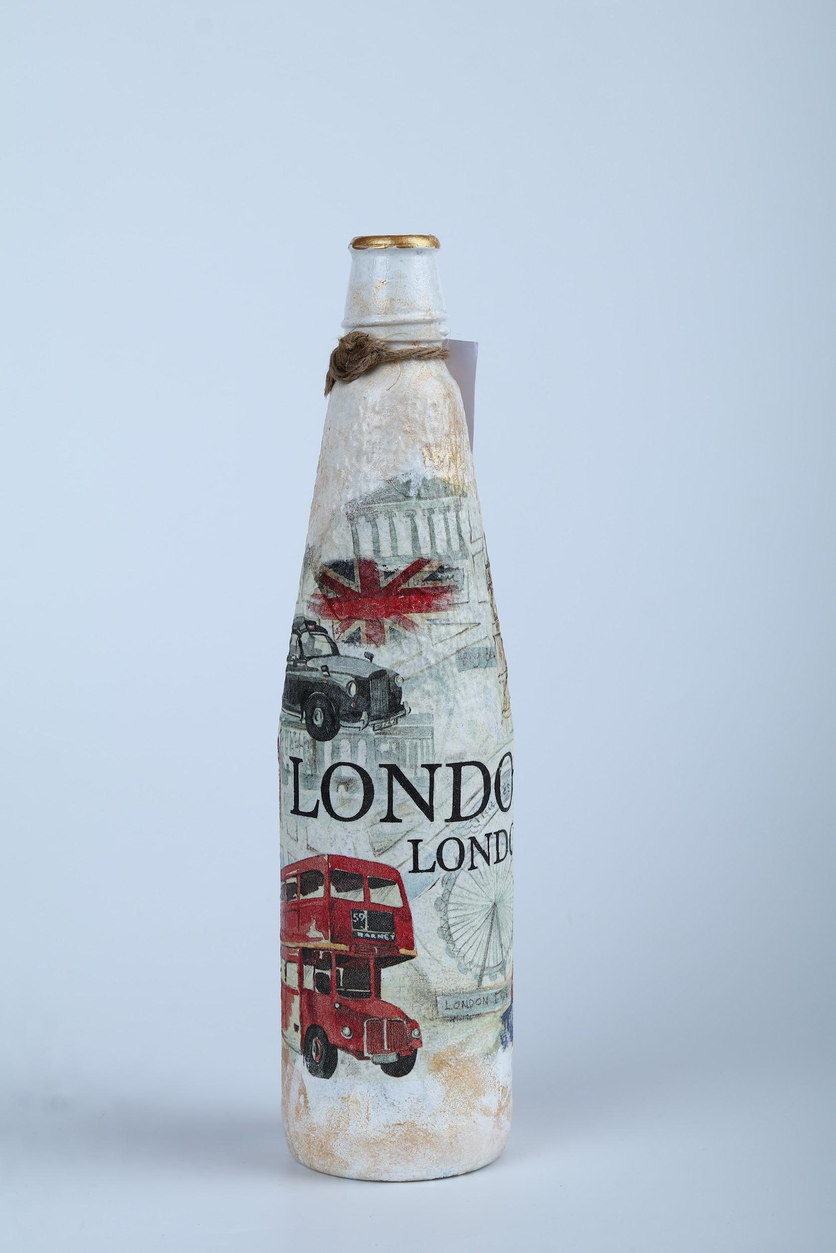 Glass Painting Botol Tinggi by nan
